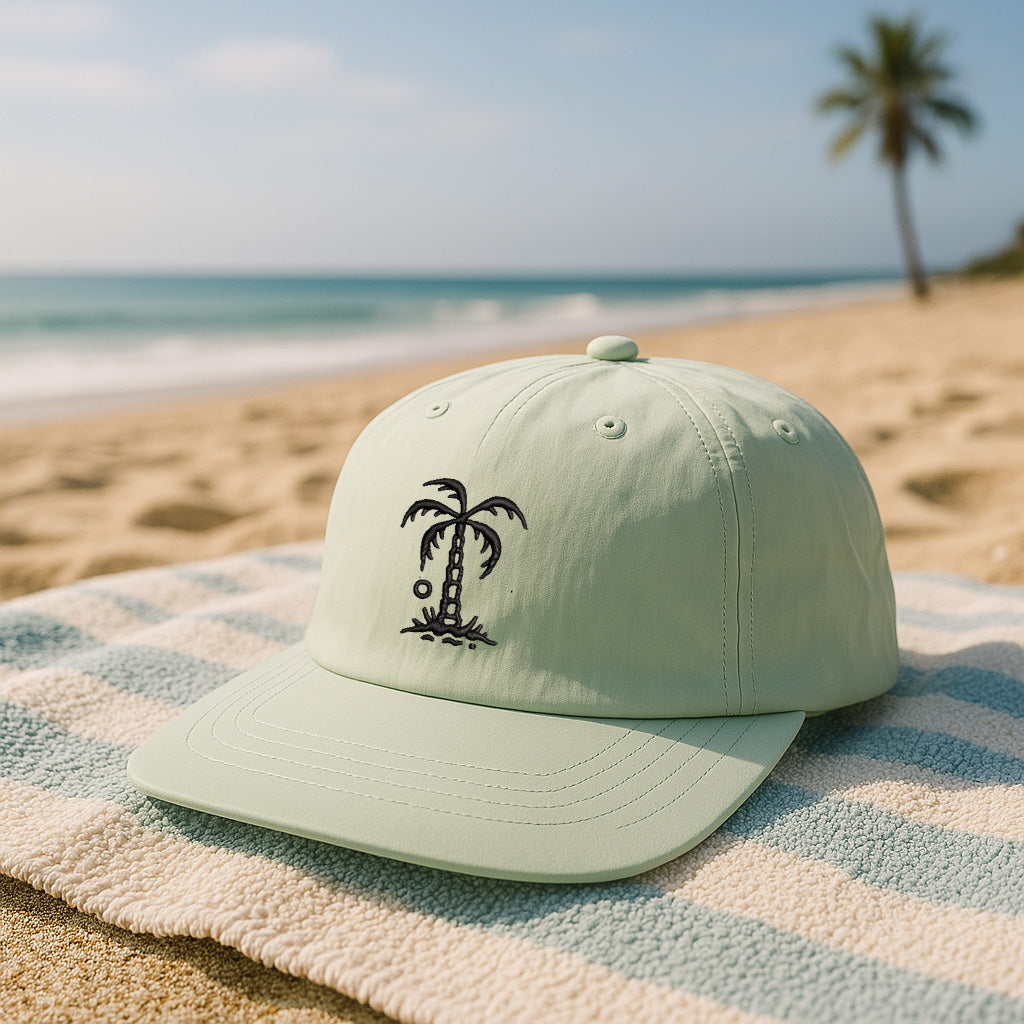 Palm Tree Hat-Mint