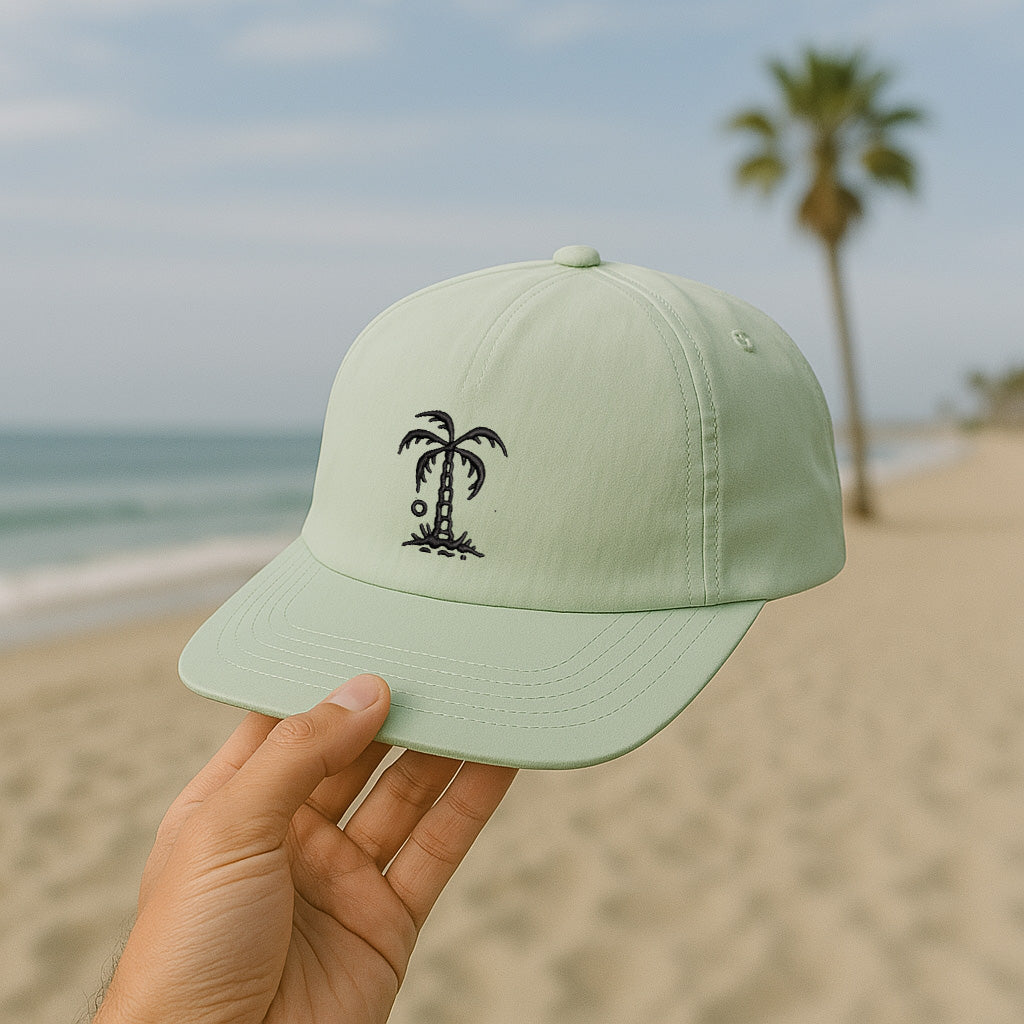 Palm Tree Hat-Mint