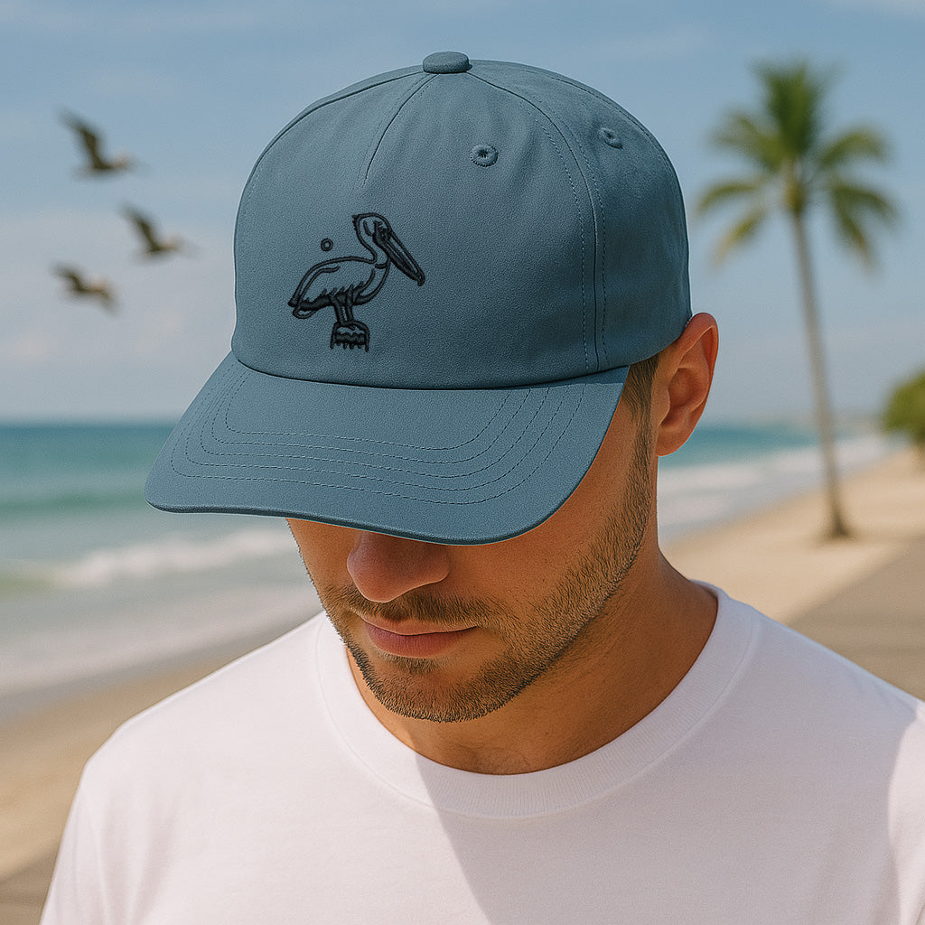 Pelican Hat-Slate Blue