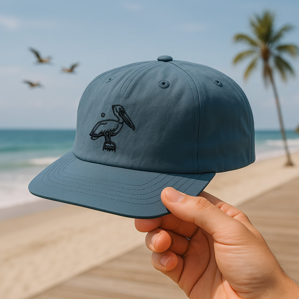 Pelican Hat-Slate Blue