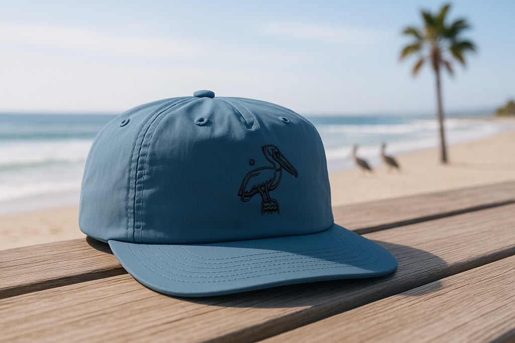 Pelican Hat-Slate Blue
