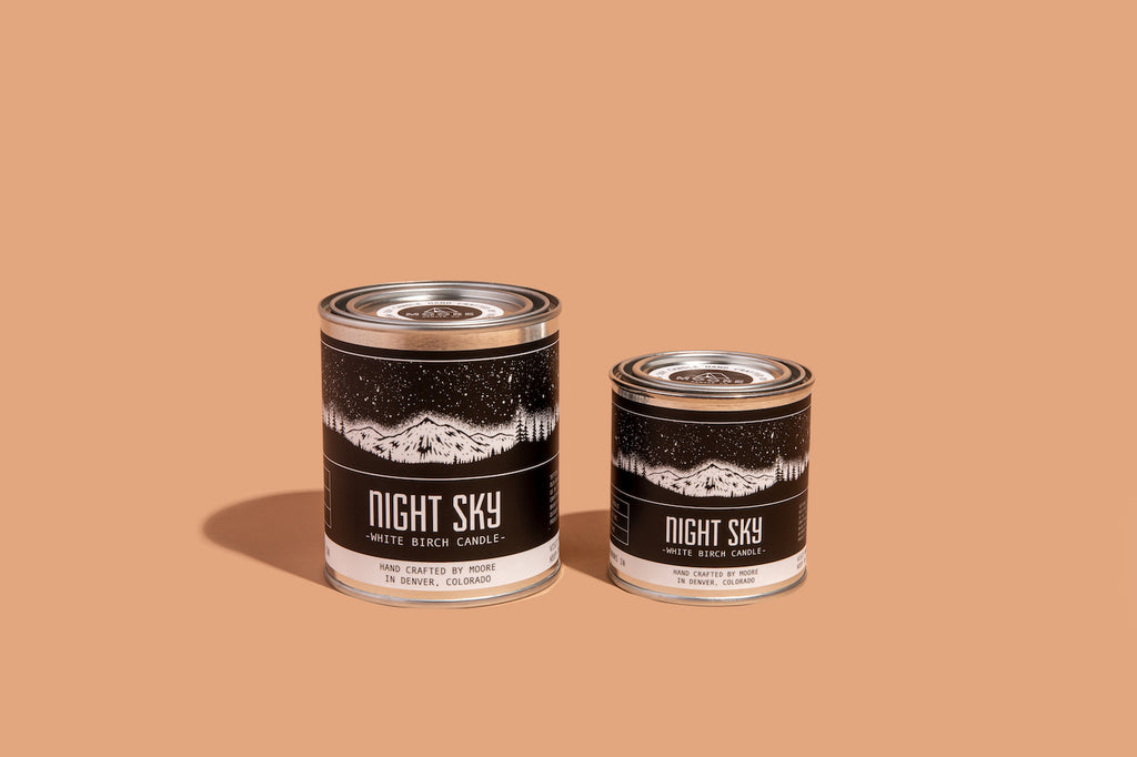 The Night Sky Candle