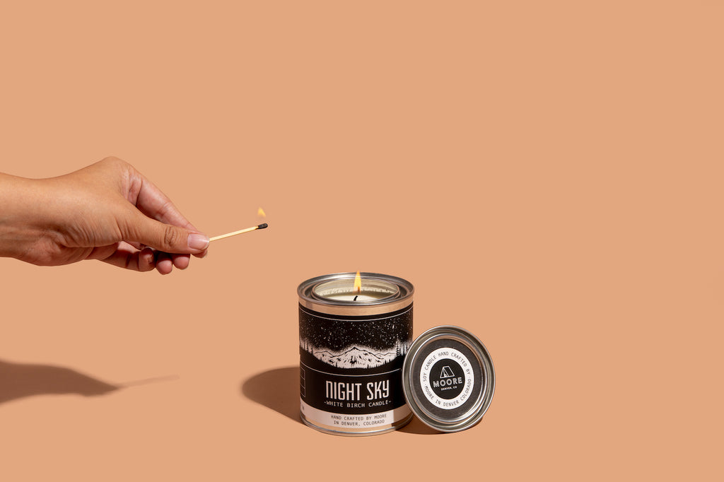 The Night Sky Candle