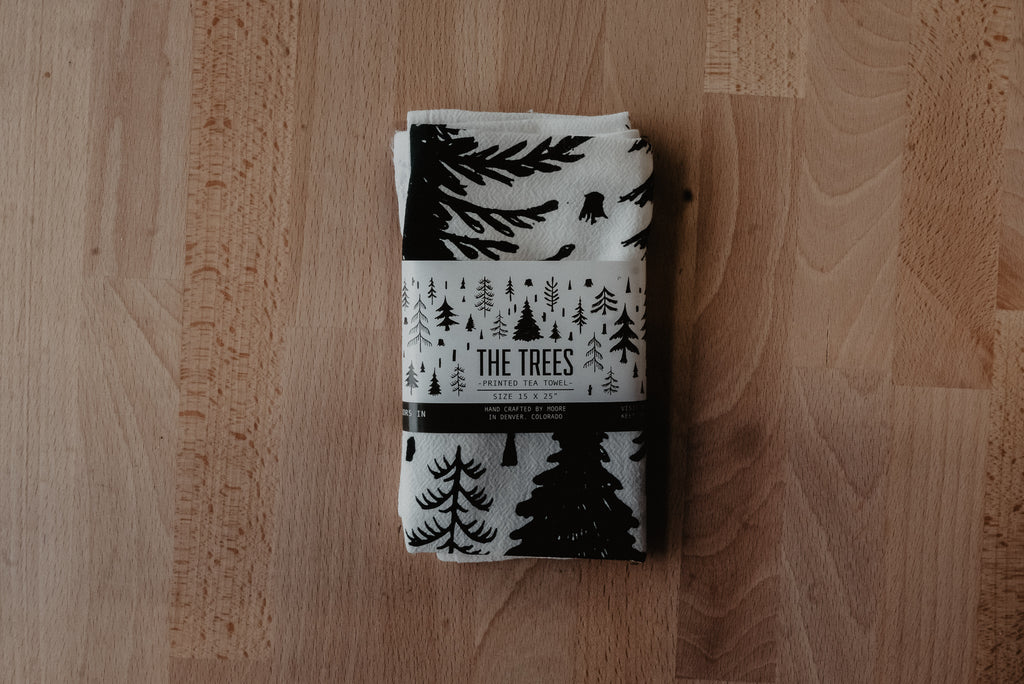 Trees Tea Towel