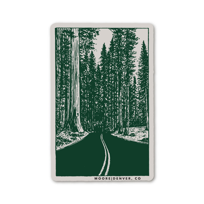Redwoods Sticker