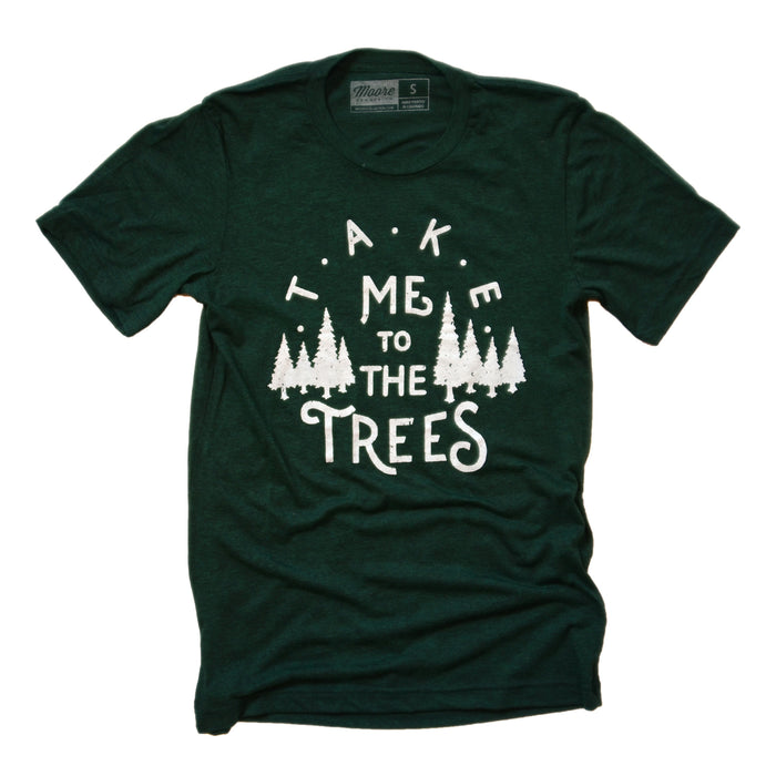 The Trees Tee-Emerald Triblend