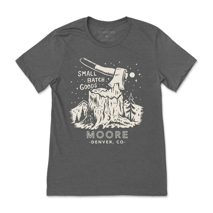 Celebrating 12 Years Axe Tee-Dark Gray