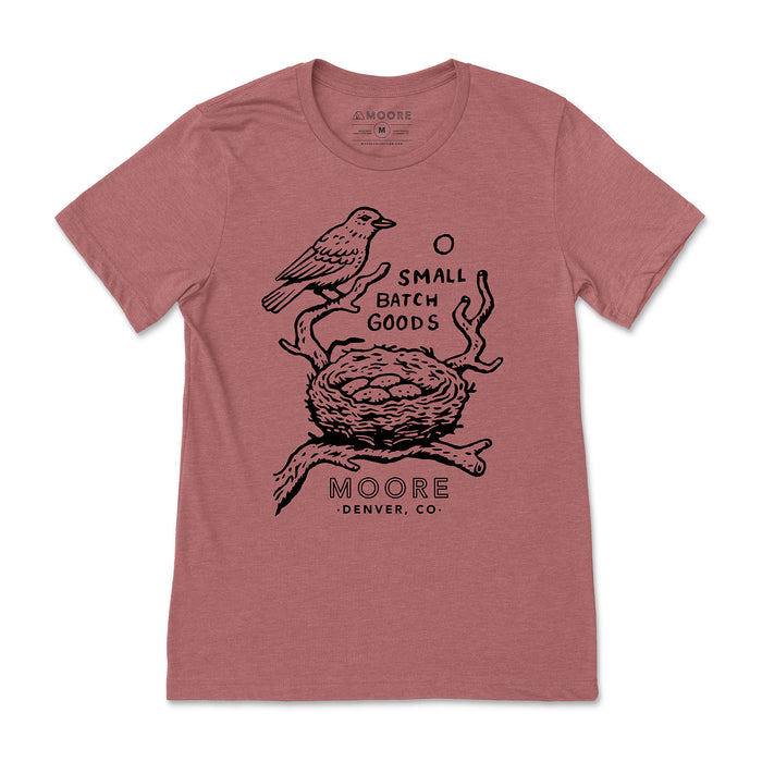 Celebrating 12 Years Bird Tee-Mauve