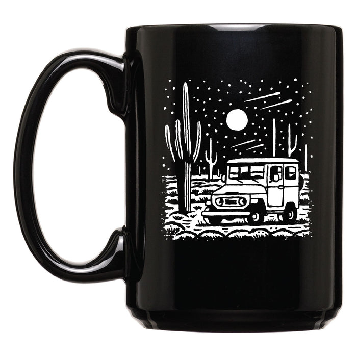 Desert Cruiser Diner Mug-Black