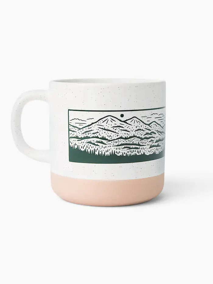 Mountains Mug-White 11oz