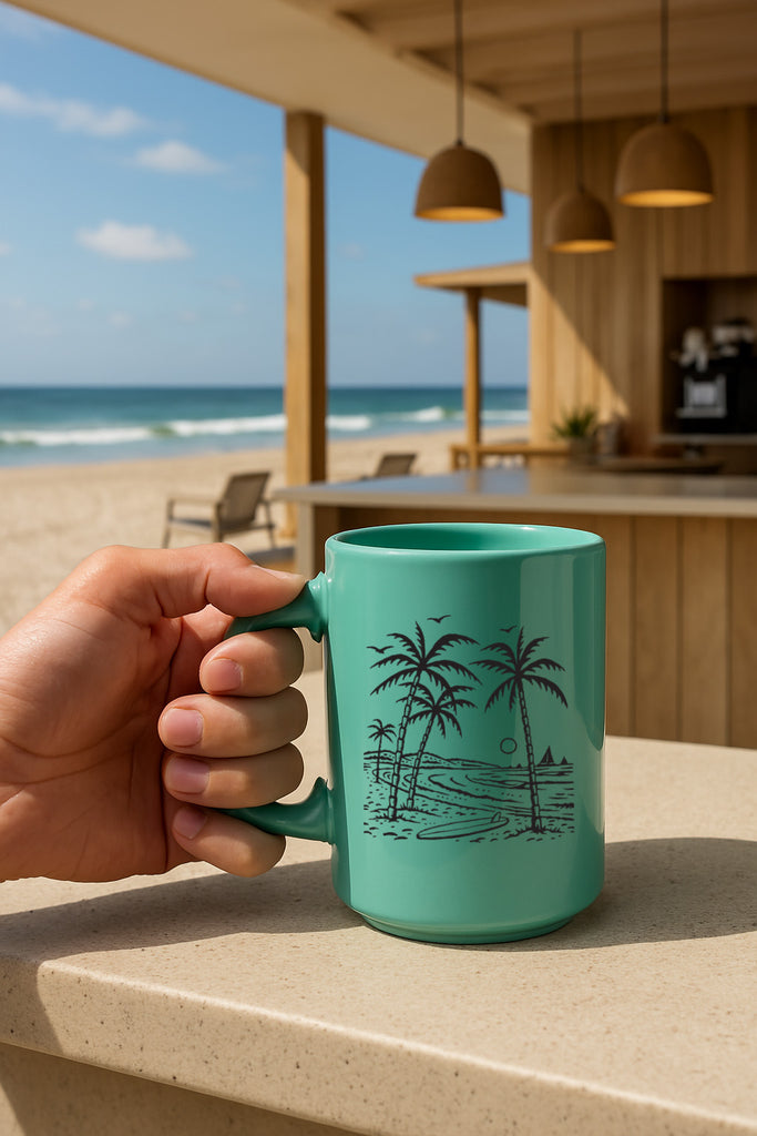 Beach Vibes Diner Mug