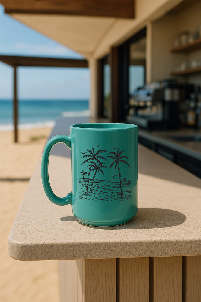 Beach Vibes Diner Mug