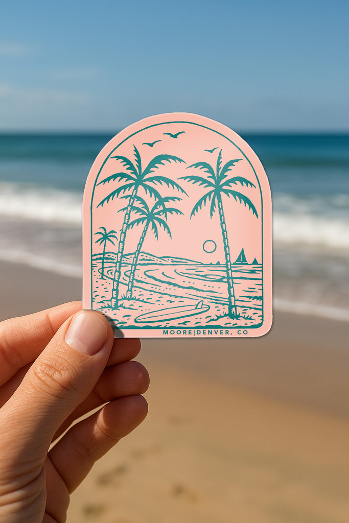 Beach Vibes Sticker