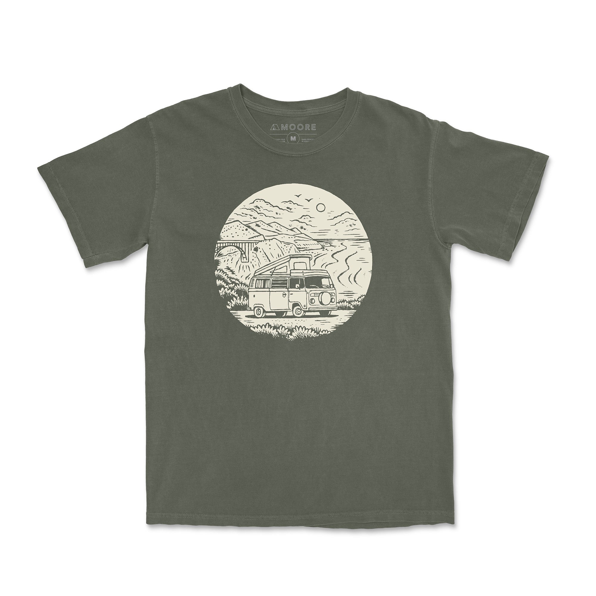 【COVERNAT】 Travel Bus Graphic T-Shirt Travel Bus Graphic T-Shirt Purple - Covernat | 60% - Asian