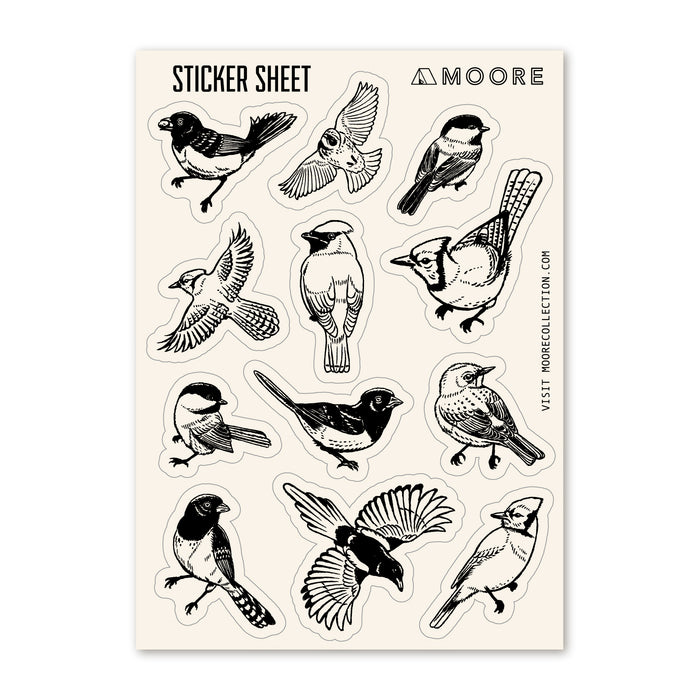 Birds Sticker Sheet