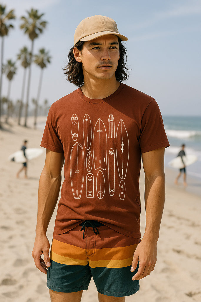 Boards Tee-Rust
