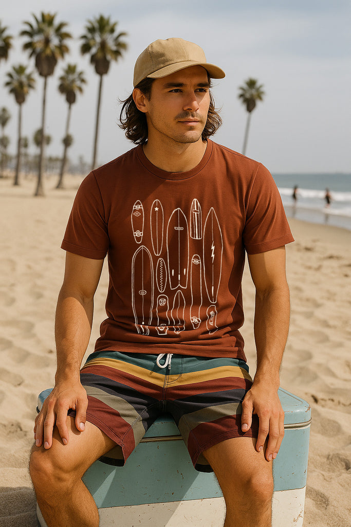Boards Tee-Rust