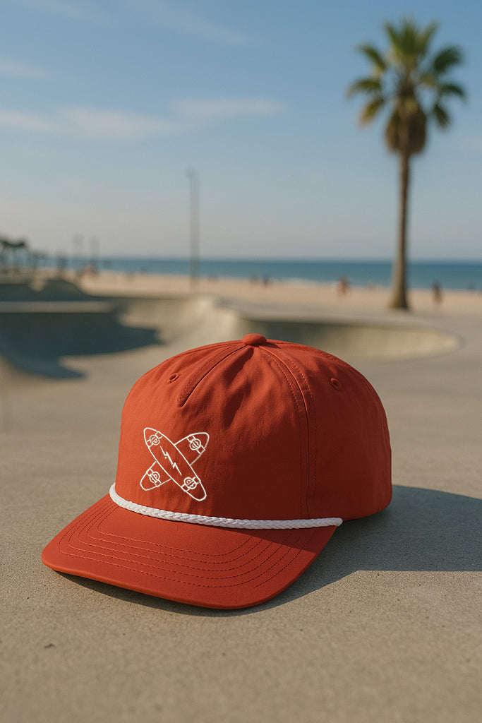 Boards Rope Hat-Red