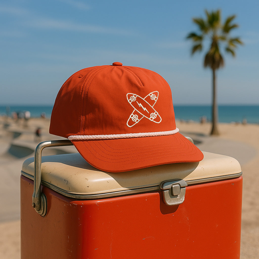 Boards Rope Hat-Red