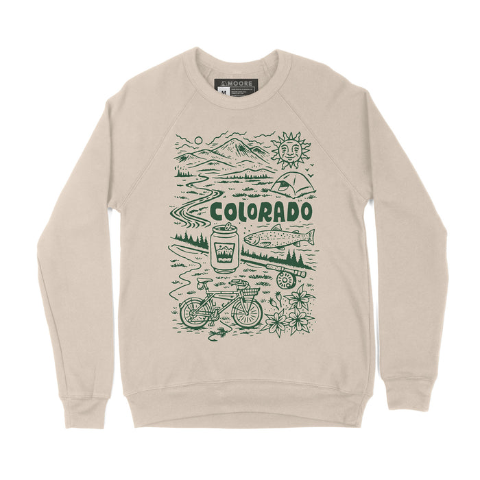 Adventure Colorado Crewneck