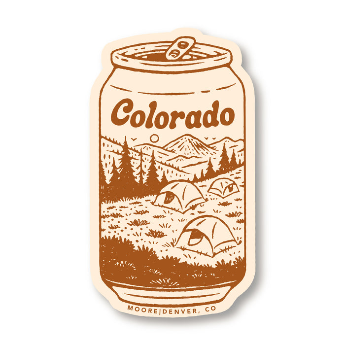 Colorado Can Sticker