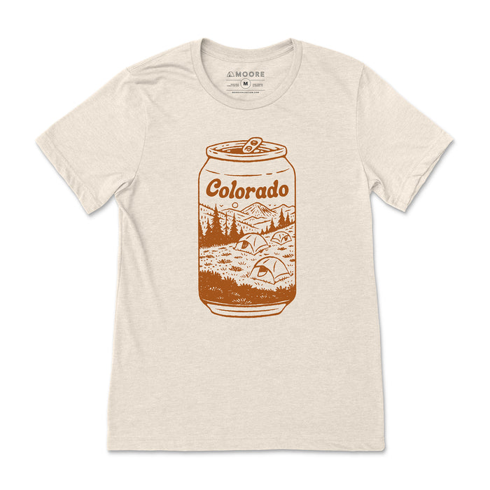 Colorado Can Tee-Oatmeal