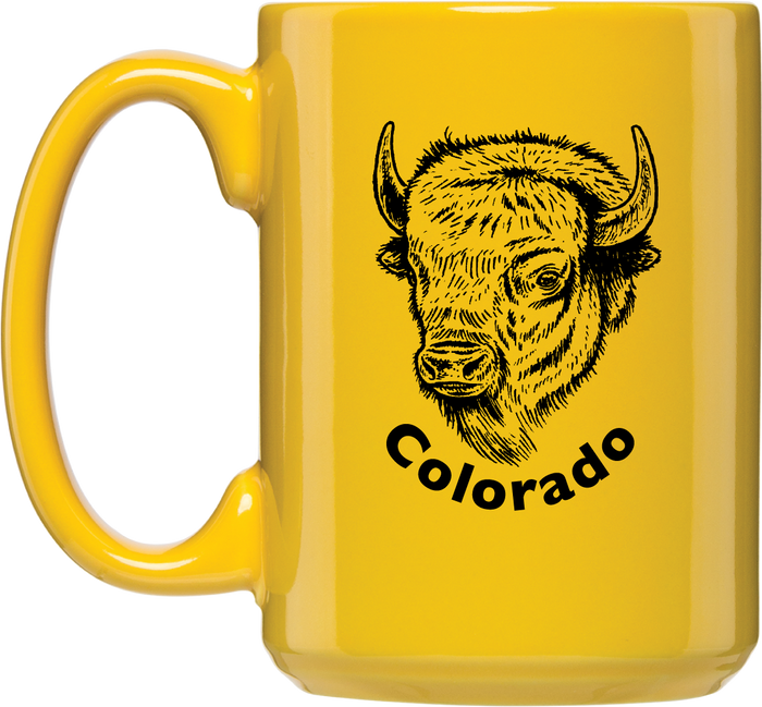 Colorado Buffalo Diner Mug 