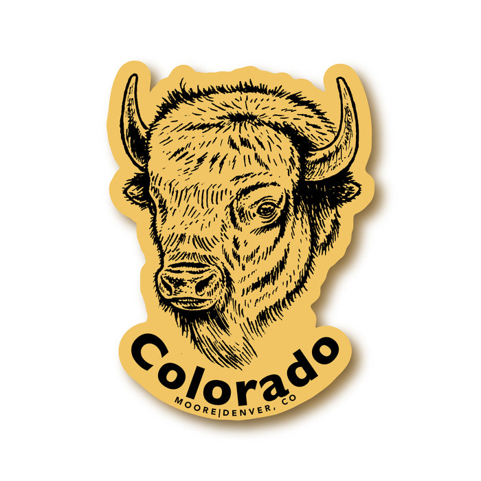Colorado Buffalo Sticker