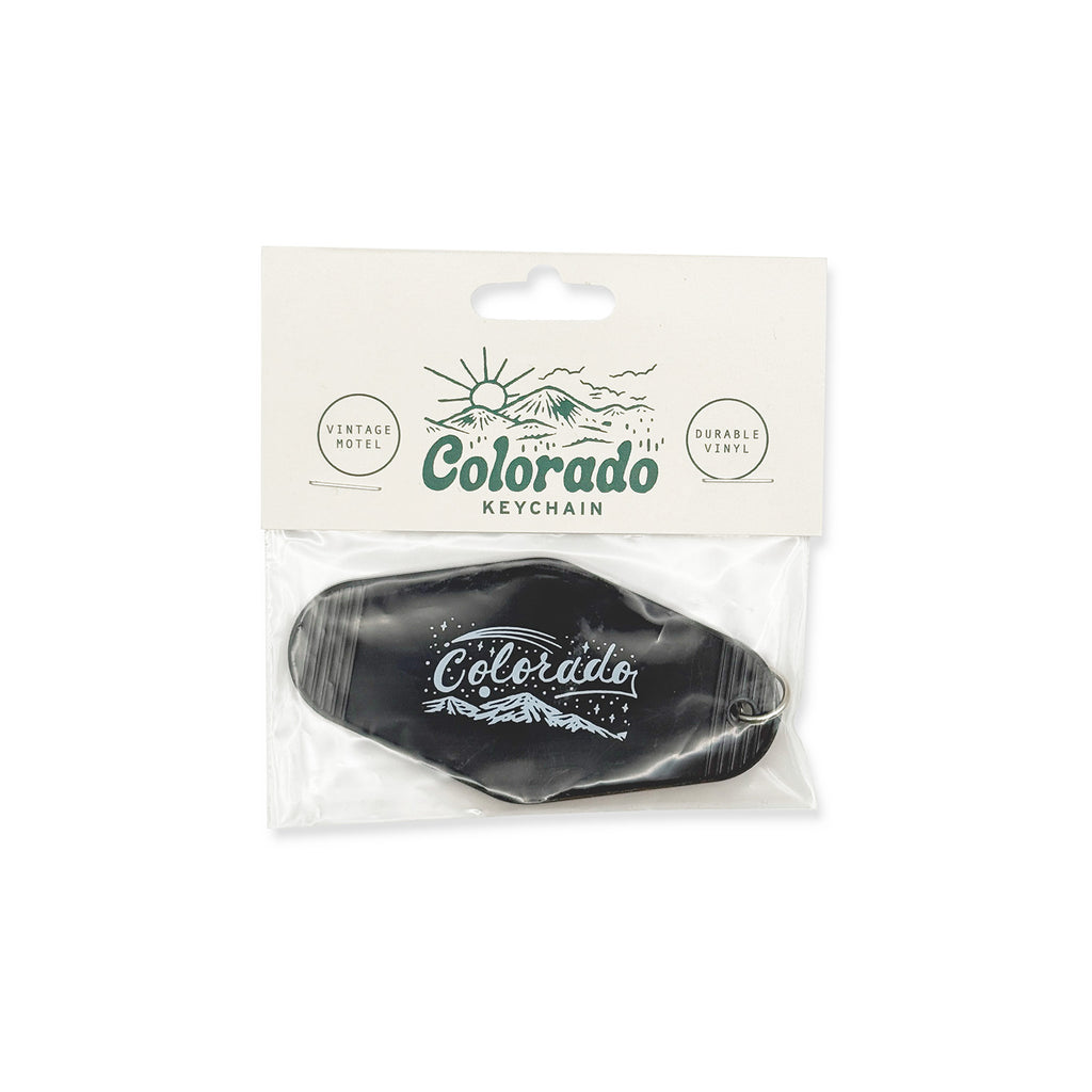 Colorado Keychain-Black