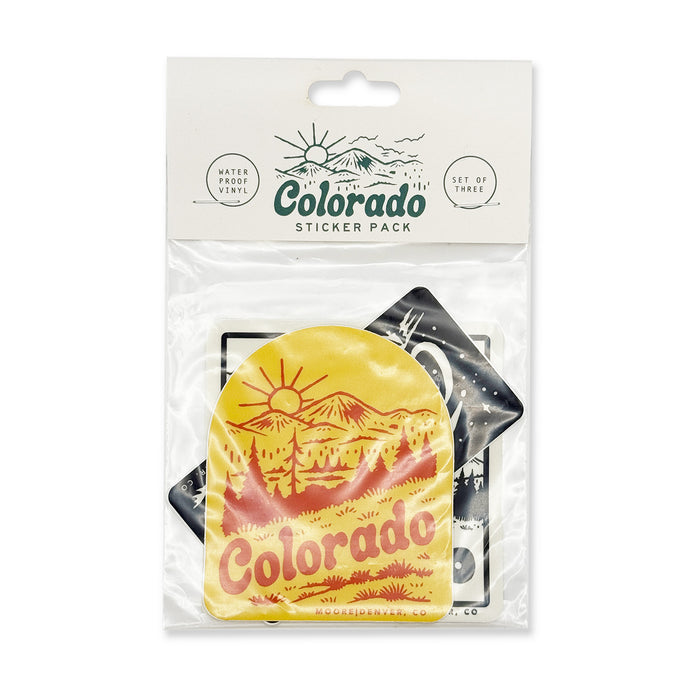 Colorado Night & Day Sticker Pack