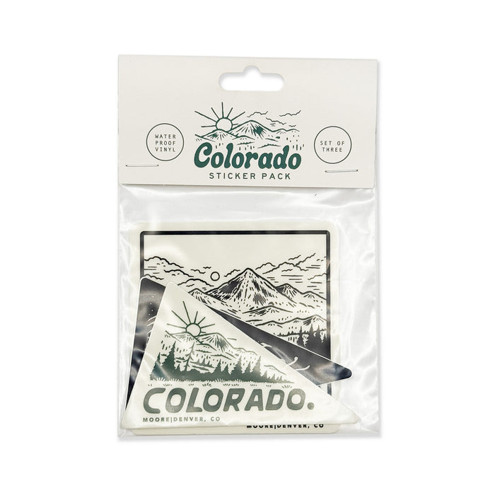 Colorado Pennant Sticker Pack
