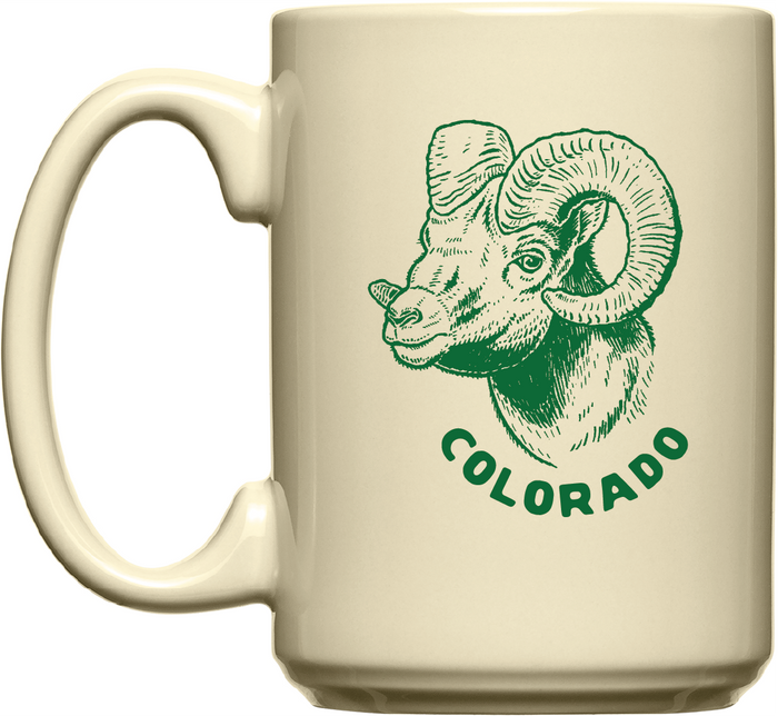 Colorado Ram Diner Mug