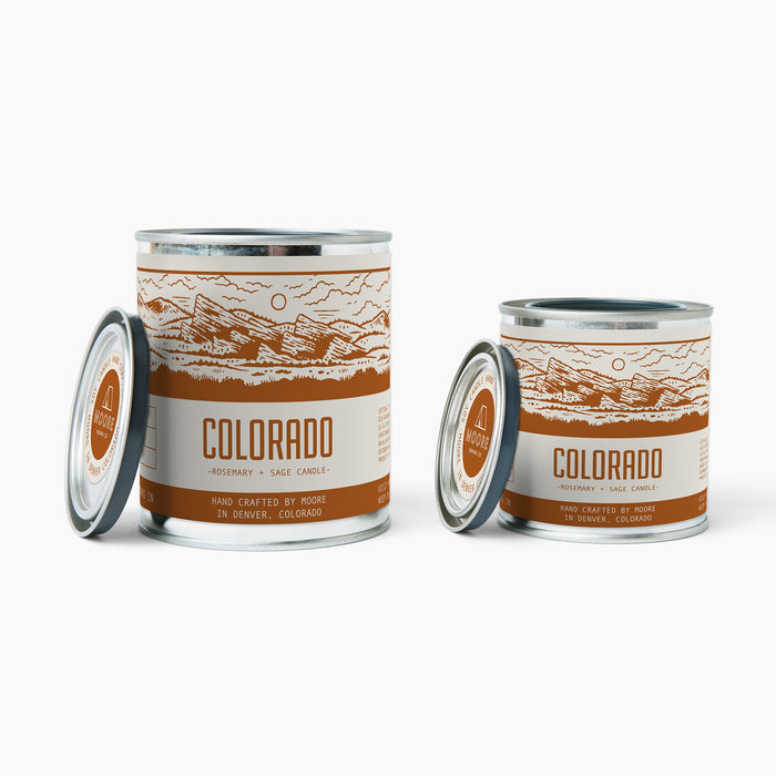 Red Rocks Colorado Candle