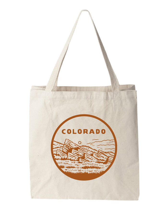 Colorado Red Rocks Heavyweight Tote