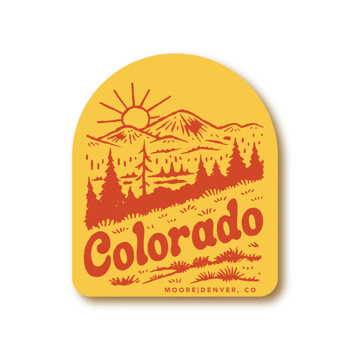 Colorado Sunshine Sticker