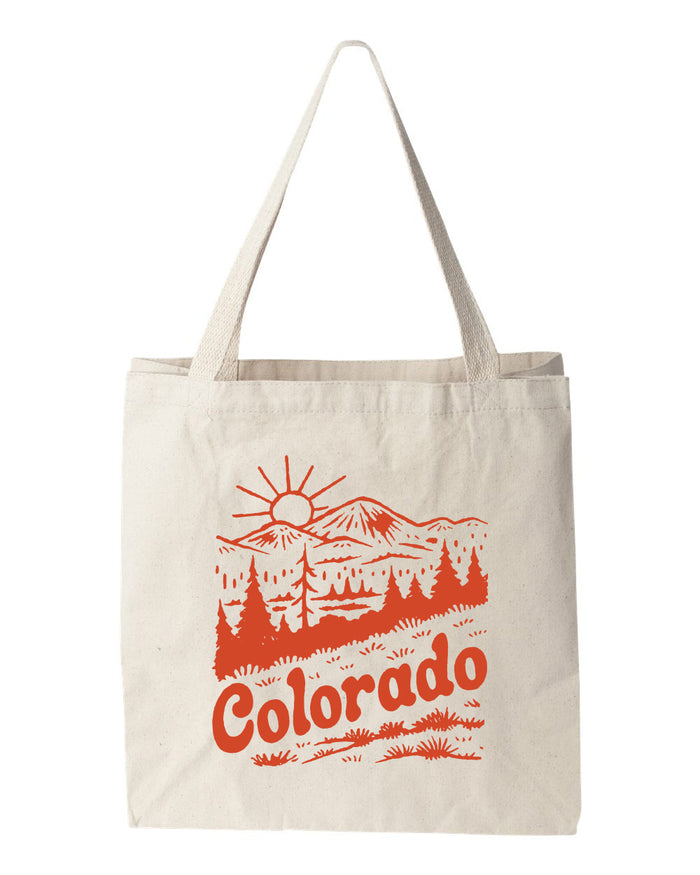 Colorado Sunshine Heavyweight Tote