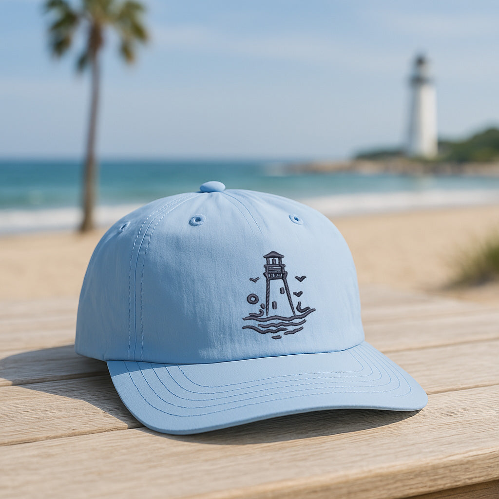 Lighthouse Hat-Powder Blue