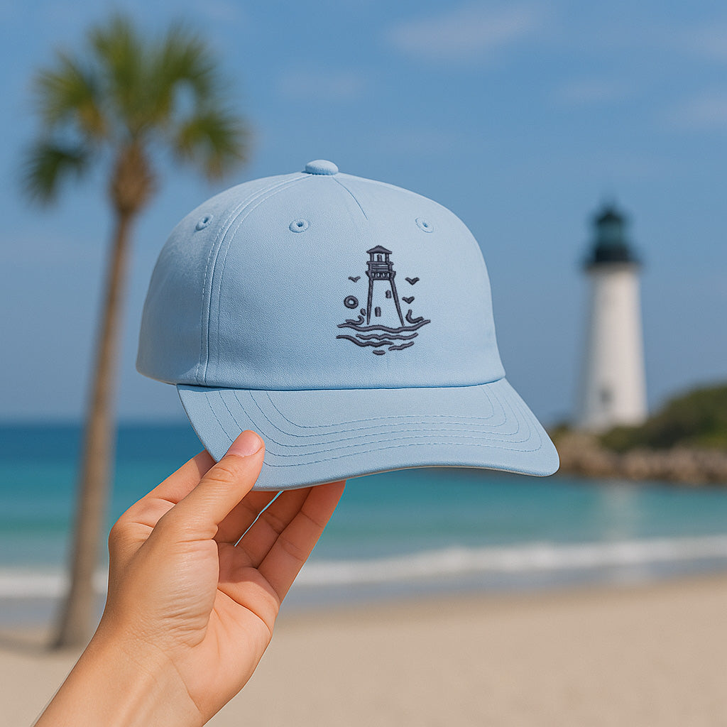Lighthouse Hat-Powder Blue