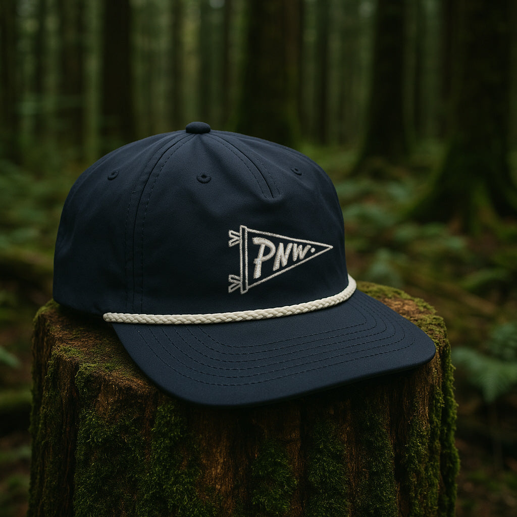 PNW Rope Hat-Navy