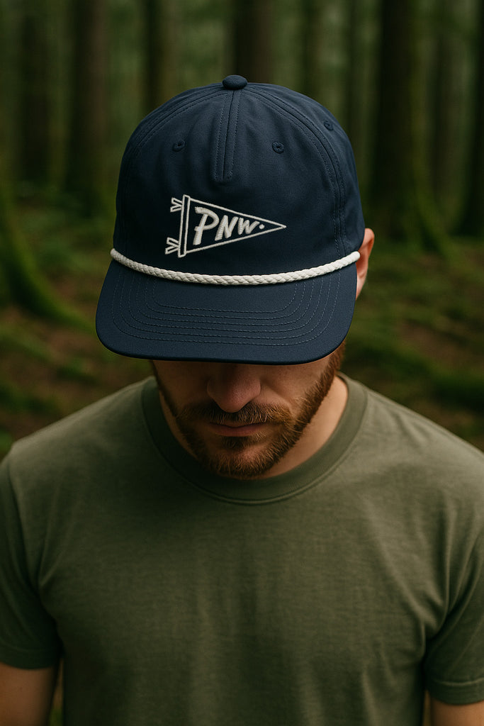 PNW Rope Hat-Navy