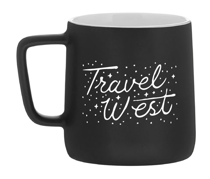 Travel West Mug-Black