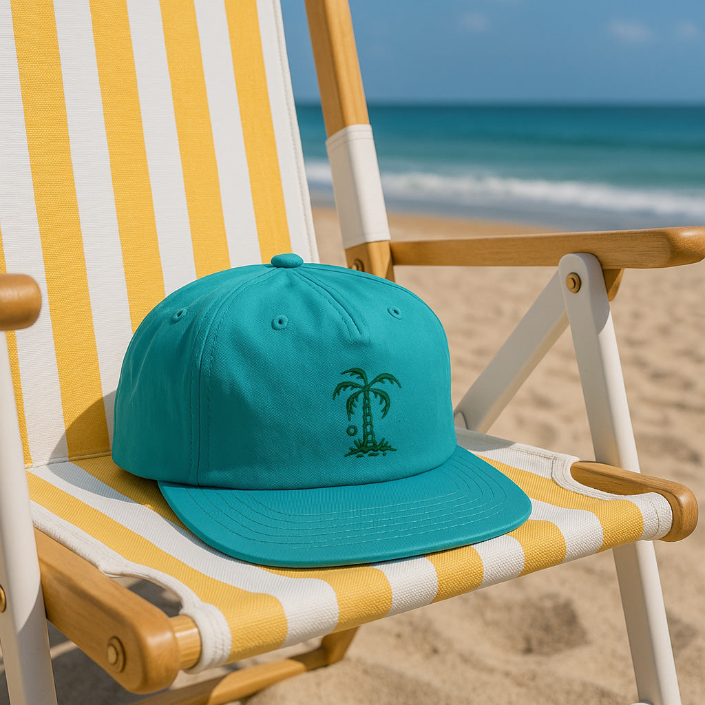 Palm Tree Hat-Sea Green