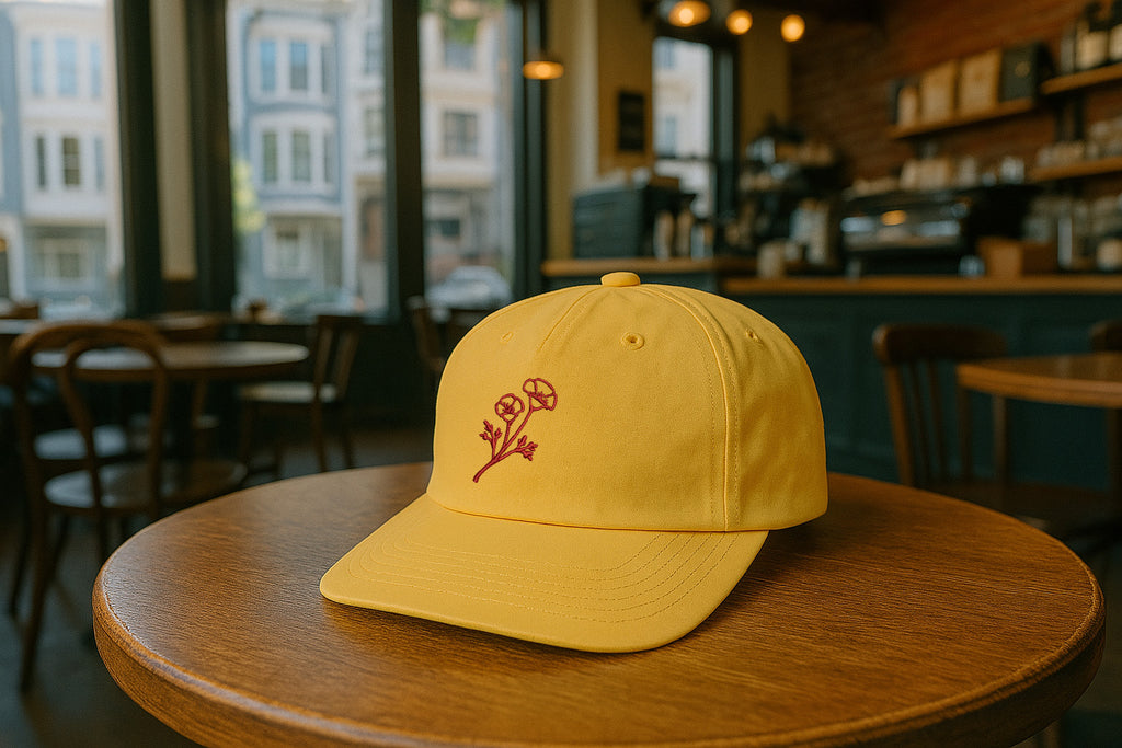 Poppy Hat-Mustard