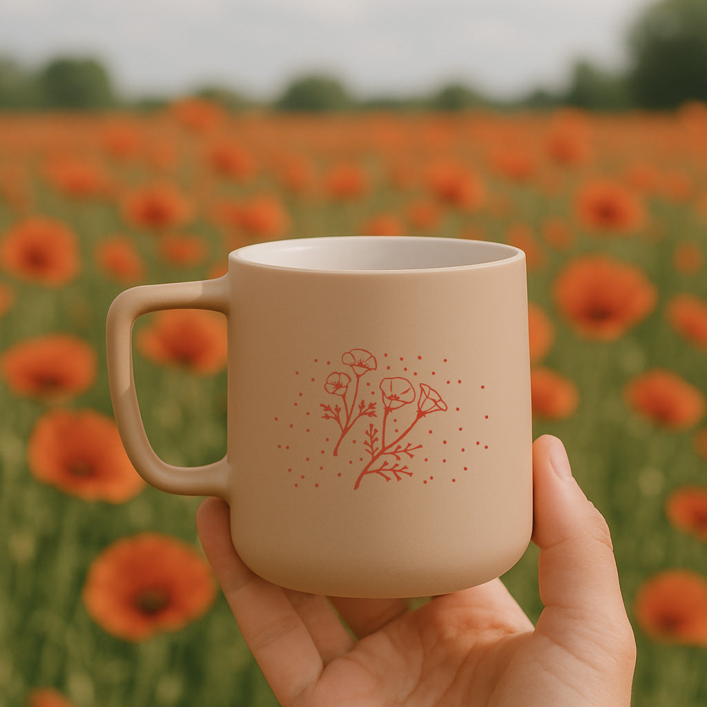 Poppy Mug