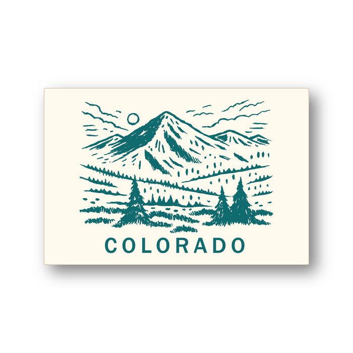 Colorado Alpine Postcard