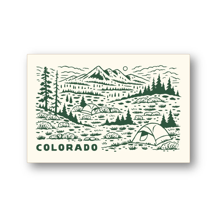 Explore Colorado Postcard