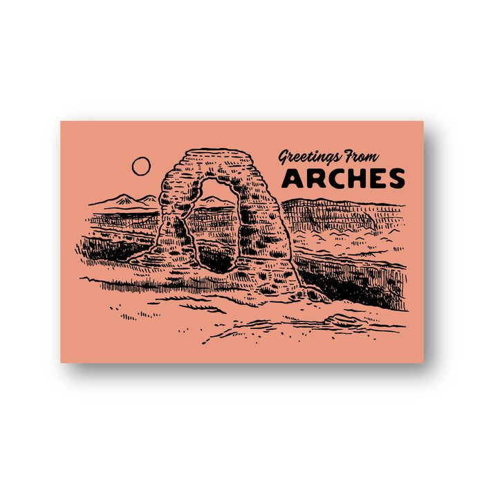 Arches Postcard