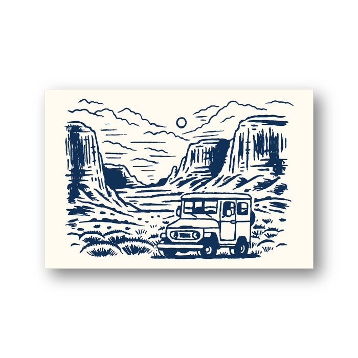 Desert Cruiser Postcard