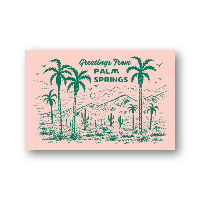 Palm Springs Postcard