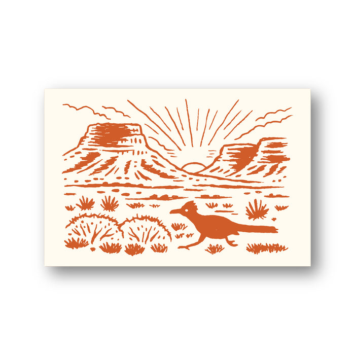Road Runner Postcard